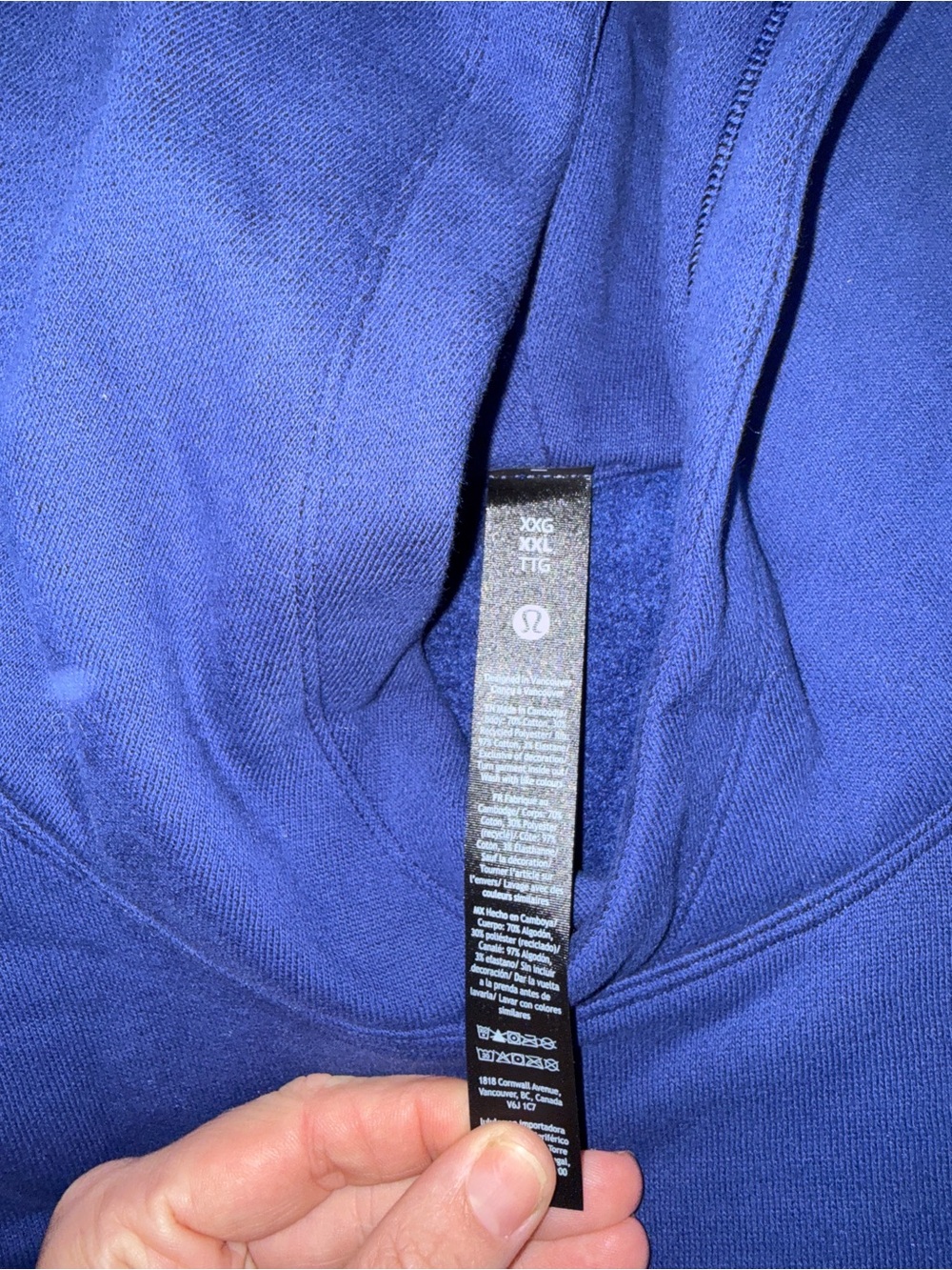 NWT Lululemon Steady State Pulliver Hoodie 'For All Runners' *Graphic size XXL - Picture 5 of 8